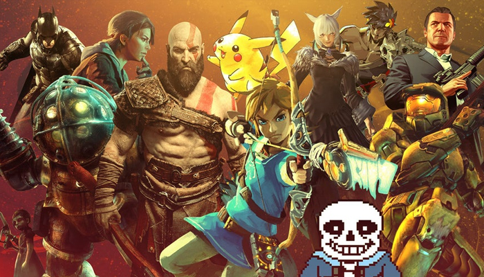 An undated image of various video games characters. — IGN