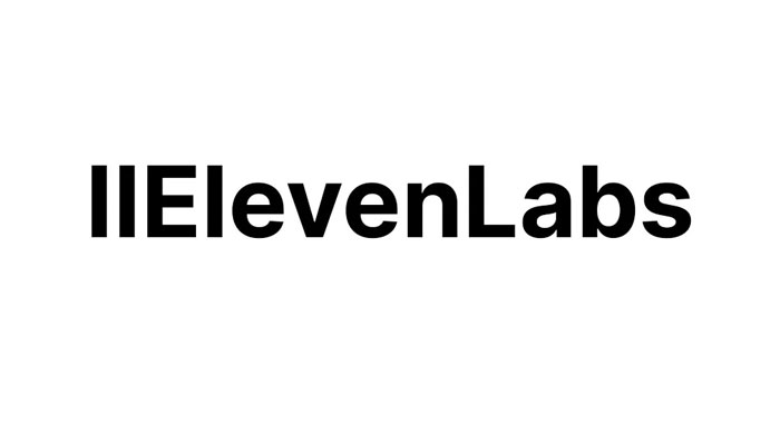 An undated image of ElevenLabs logo. — ElevenLabs