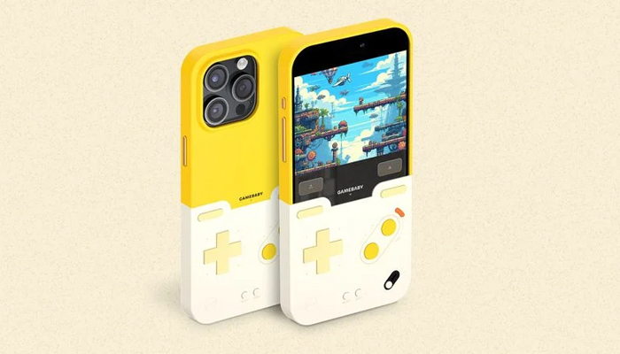 An undated image of iPhone gaming case. — Bitmo Lab