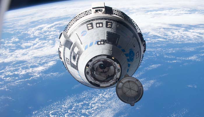 An undated image of Boeing Starliner spacecraft. — NASA