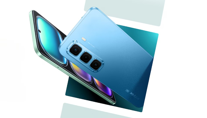An undated image of Infinix Hot 50 5G. — Infinix