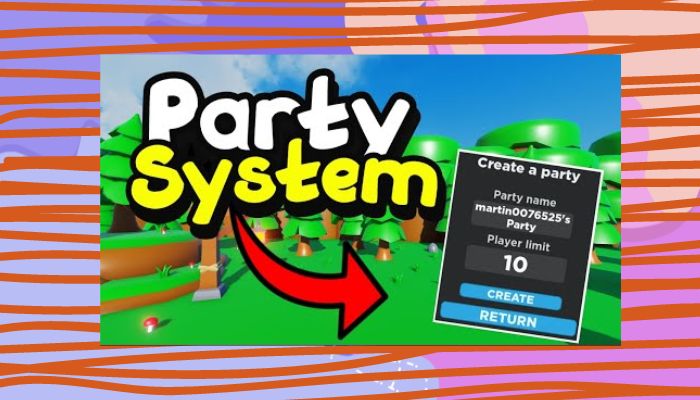 An undated image of the Roblox Party System. — Roblox Developers Forum/Canva