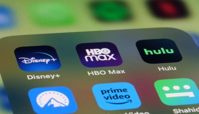 An undated image of Streaming apps icons. — istock