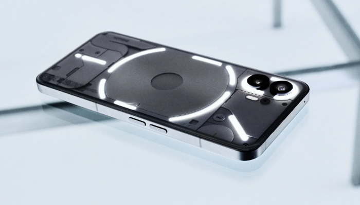 An undated image of Nothing 2a smartphone. — Nothing