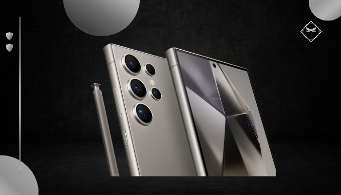 An undated image of Galaxy S24 Ultra. — Samsung/ Canva