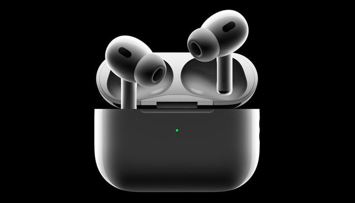 An undated image of Apple AirPods. — Apple