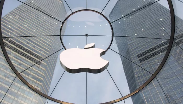 An undated image of Apple logo. — Getty Images