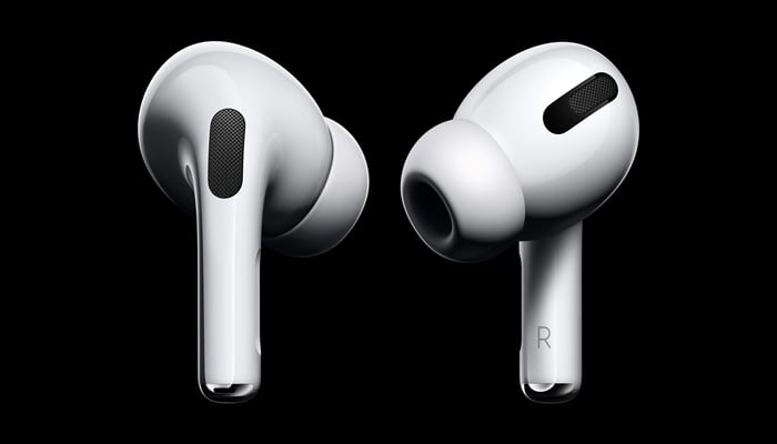 An image of Apple AirPods 4 taken on September 9. — Screengrab via YouTube Apple channel