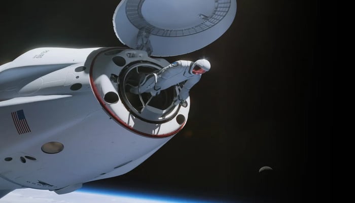 SpaceXs Polaris Dawn mission spacecraft. — Polaris Program