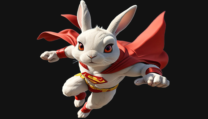 An undated image of a Rocky Rabbit Game character. — Rocky Rabbit