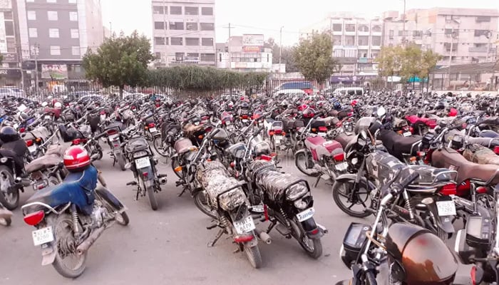 An undated image of various bikes. — Dreamstime
