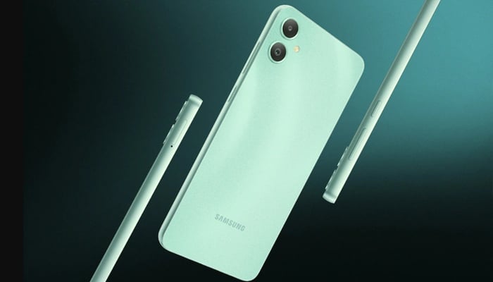 An undated image of Samsung Galaxy M05. — Samsung
