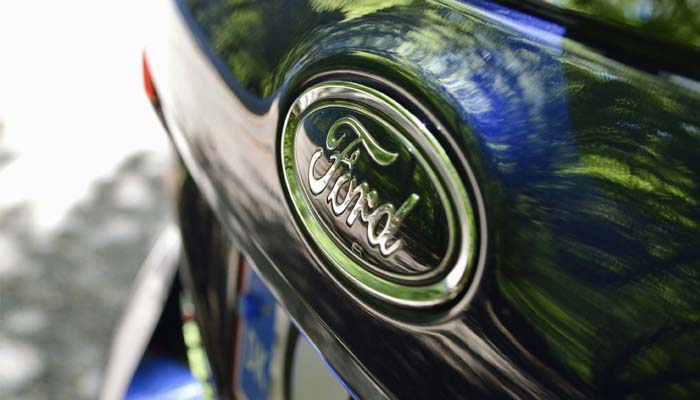 An undated image of Fords logo. — Unsplash