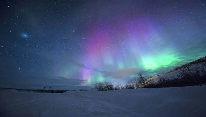An undated image of Aurora lights. — Unsplash
