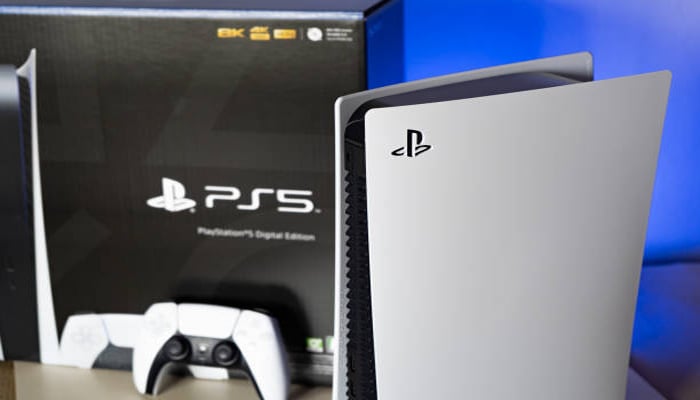 An undated image of PS5, along with controller. — iStock