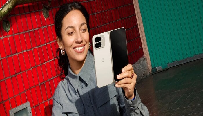 An undated image of Pixel 9 Pro Fold. — Google