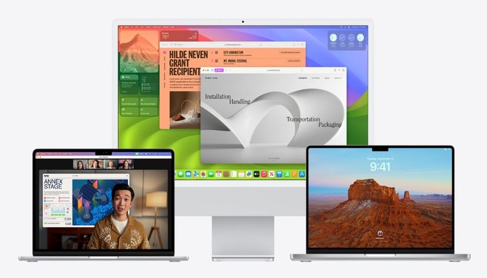 An undated image of a MacOS desktop screen. — Apple