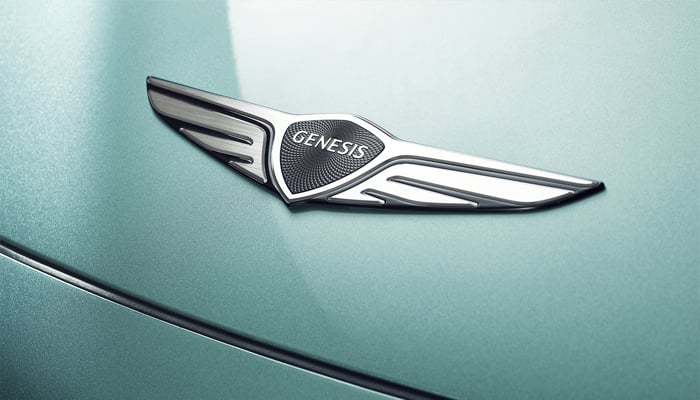 An undated image of Genesis logo. — Hyundai Motor Group