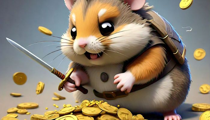 An AI-generated image of a hamster kombat. — Meta/Canva