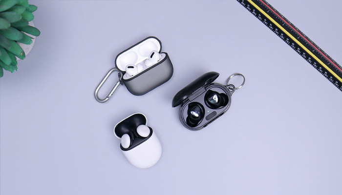An undated image showing various earbuds models. — Unsplash