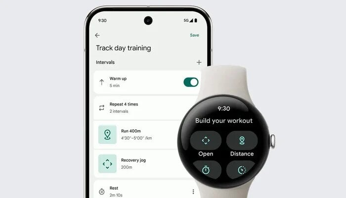 An undated image of Google Pixel Watch 3. — Google