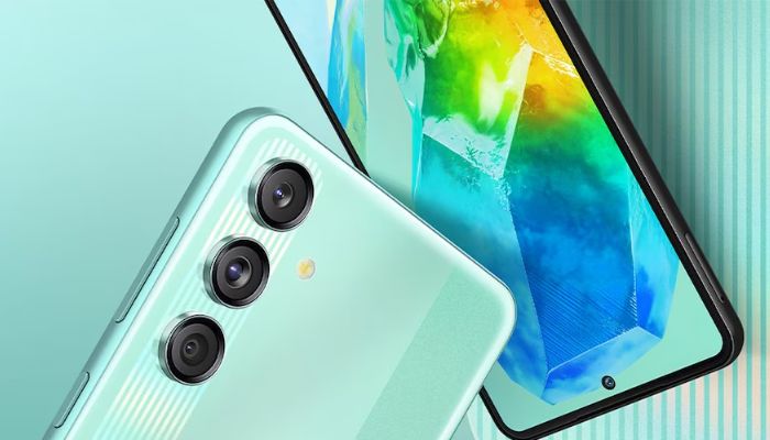 An undated image of Samsung Galaxy M55s. — Samsung
