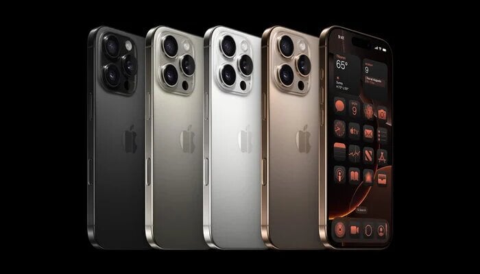 An undated image of iPhone 16 series. — Apple