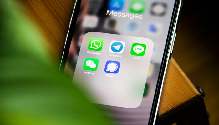 An undated image of different messaging apps including WhatsApp. — Unsplash