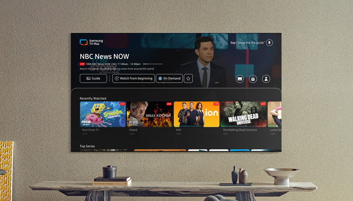 An undated image of Samsung TV Plus. — Samsung Newsroom
