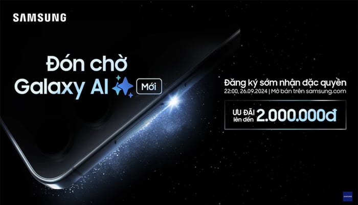 An undated image of Samsung Galaxy tab poster. — Samsung Vietnam