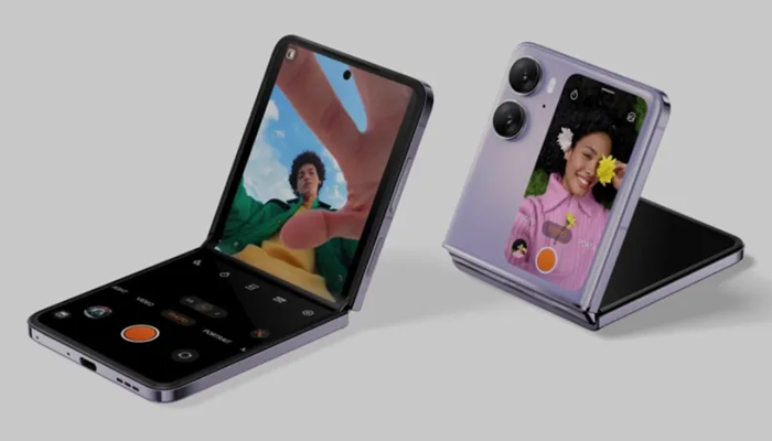 An undated conceptual image of Infinix Zero Flip. — Infinix