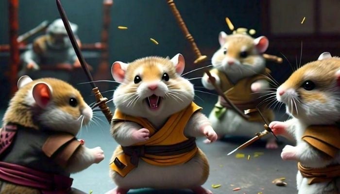 An AI-generated image of Hamster Kombat. — Meta