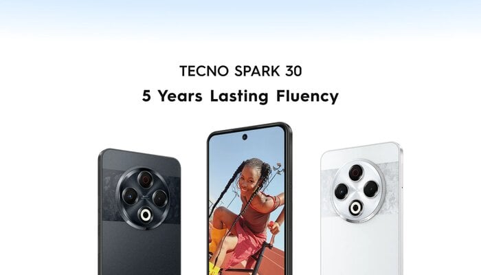An undated image of Tecno Spark 30. — Tecno