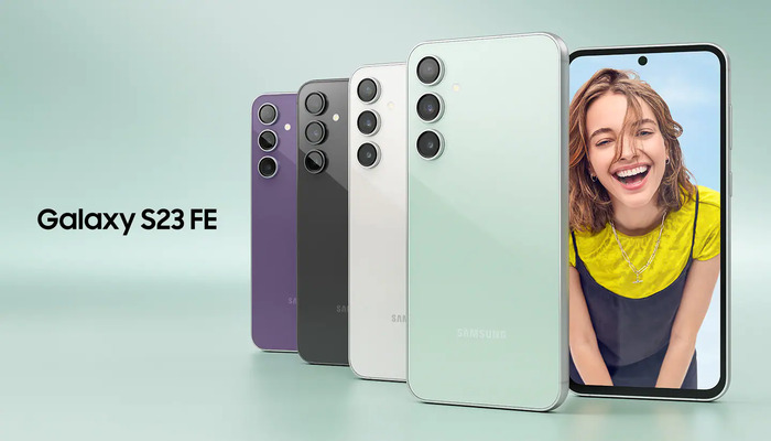 An undated image of Samsung Galaxy S23 FE. — Samsung