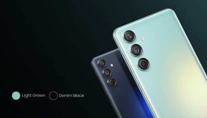 An undated image of Samsung Galaxy M55s 5G. — Samsung