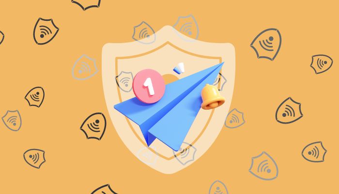 A representational image of the Telegram logo. — Canva