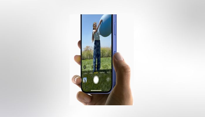 An undated image displaying iPhone 16s Camera Control button. — Apple/ Canva