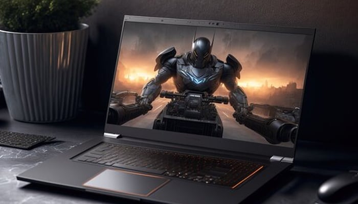 An undated image showing a laptop placed on desk. — Adobe Stock
