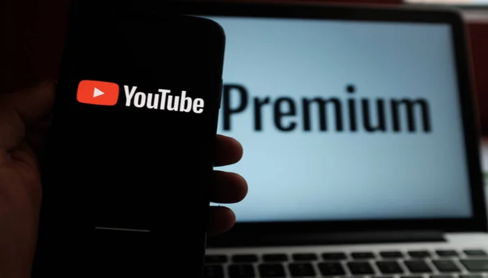 An undated image of YouTube Premium logo. — Pexels