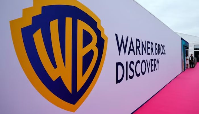 The Warner Bros logo is seen during the Cannes Lions International Festival of Creativity in Cannes, France, June 22, 2022. — Reuters