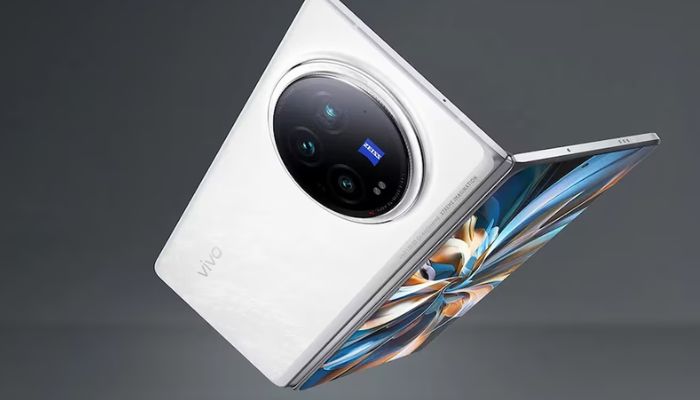 An undated image of Vivo X Fold 3 smartphone. — Vivo