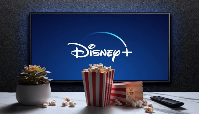 An undated image showing Disney+ on a TV. — Shutter Stock