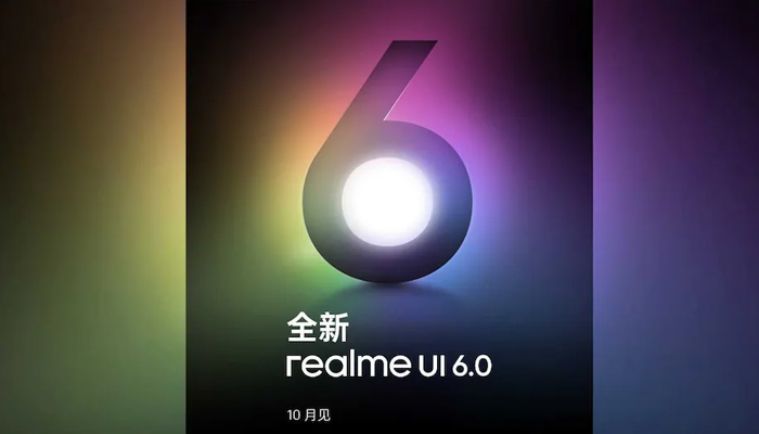 An undated image of Realme UI 6.0. — Realme