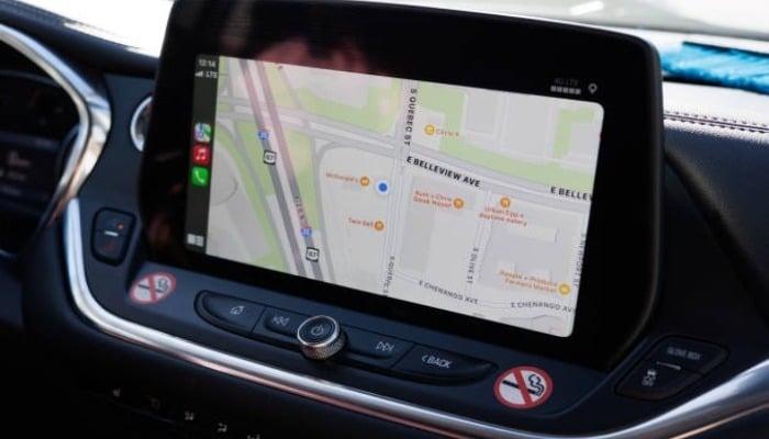 An undated image of a navigation system. — iStock