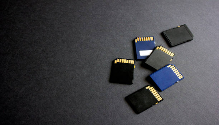 An undated image of SanDisk microSD card. — iStock