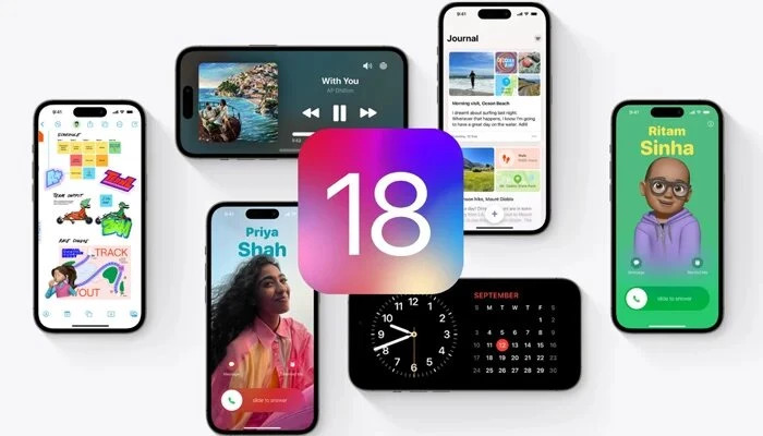 A representational image of iOS 18. — Apple
