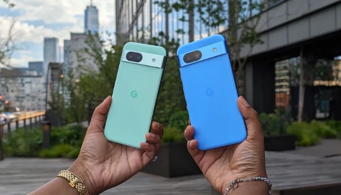 An undated image of Google Pixel 8a. — Google