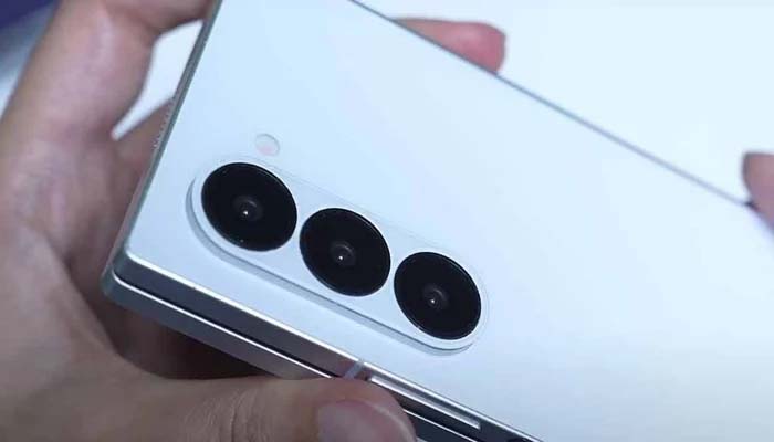 An undated image of Galaxy Z Fold 6 Slim. — Samsung