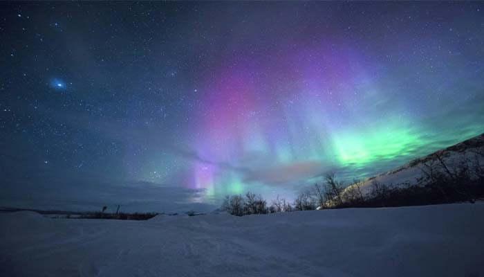 An undated image of Aurora lights. — Unsplash