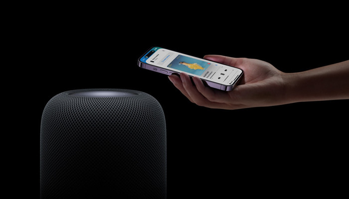 An undated image of Apple HomePod. — Apple